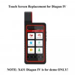 Touch Screen Digitizer Replacement of LAUNCH X431 Diagun IV